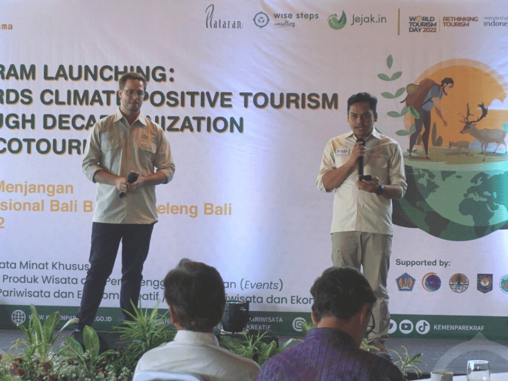 Gallery Custom Link Official Launching Towards Climate Positive Tourism Through Decarbonization and Ecotourism