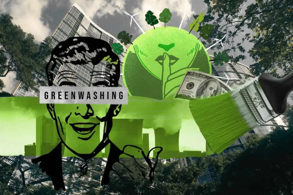 Greenwashing and Greenhushing