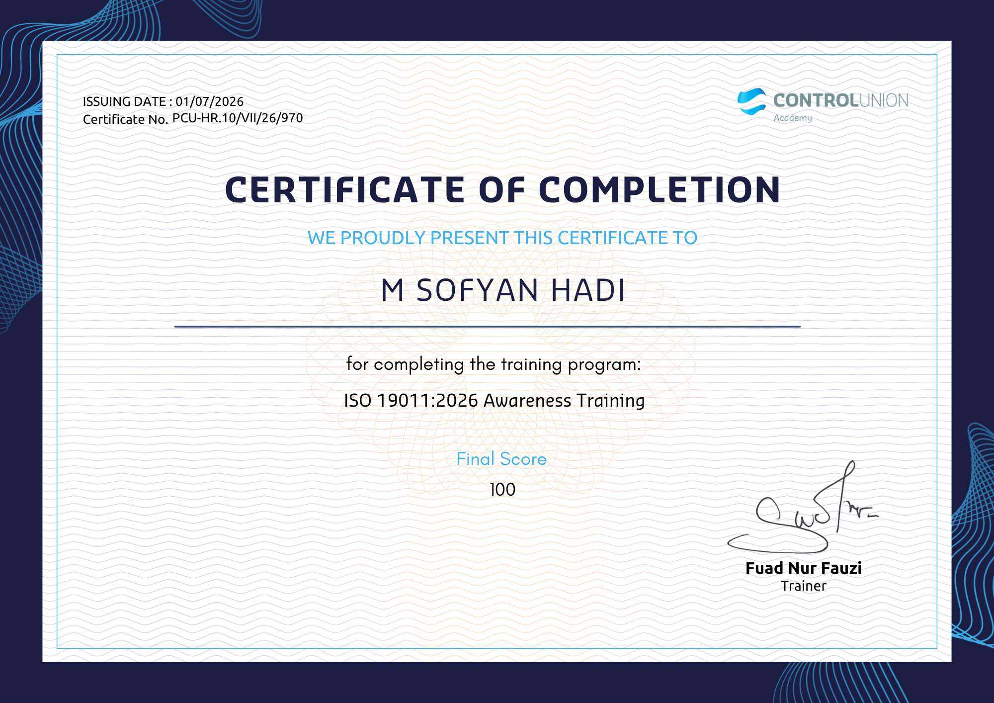 ISO 19011 2026 - M Sofyan Hadi