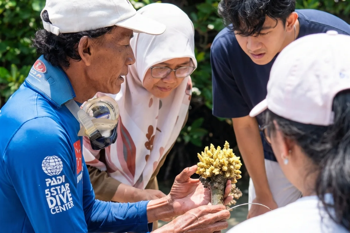 Pariwisata Regenerative - Coral Planting