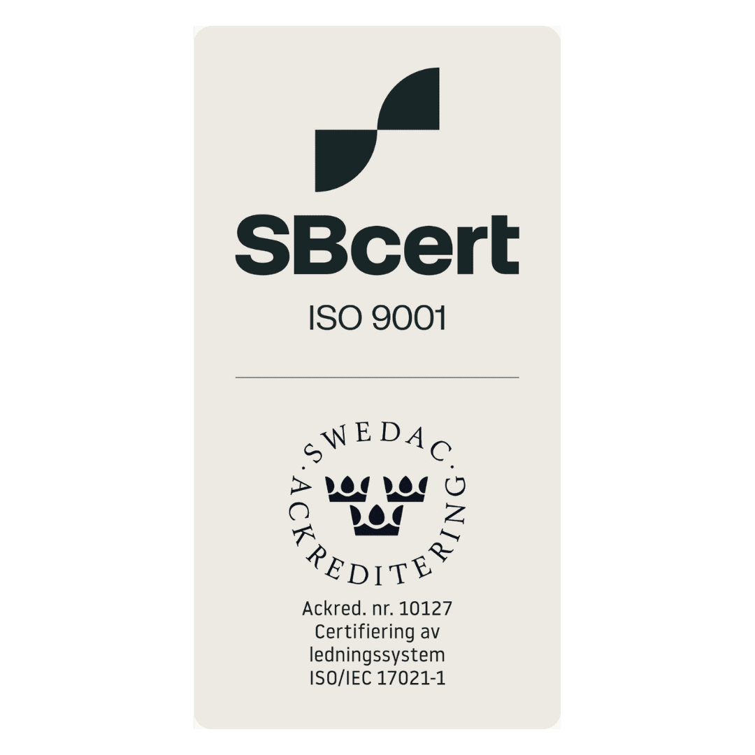 SBcert ISO 9001