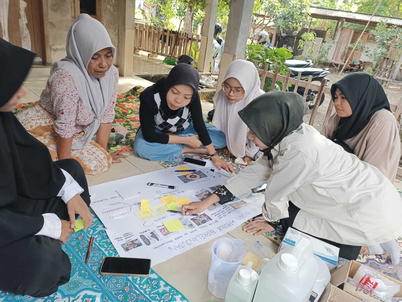 Wise Steps Consulting Social Projects eco_-friendly_product-creation_at_Sengkol_Lombok