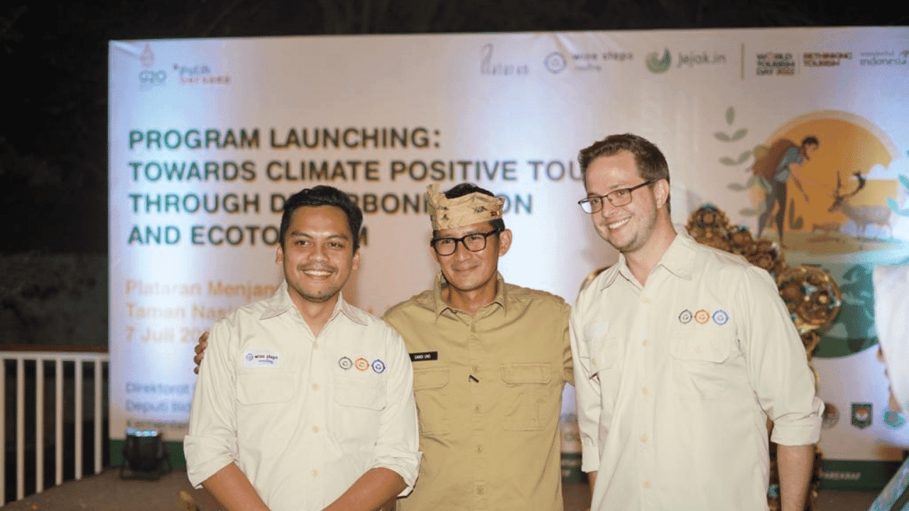 Carbon Offsetting Program bersama Kementerian Pariwisata program_launching_jejak_travel