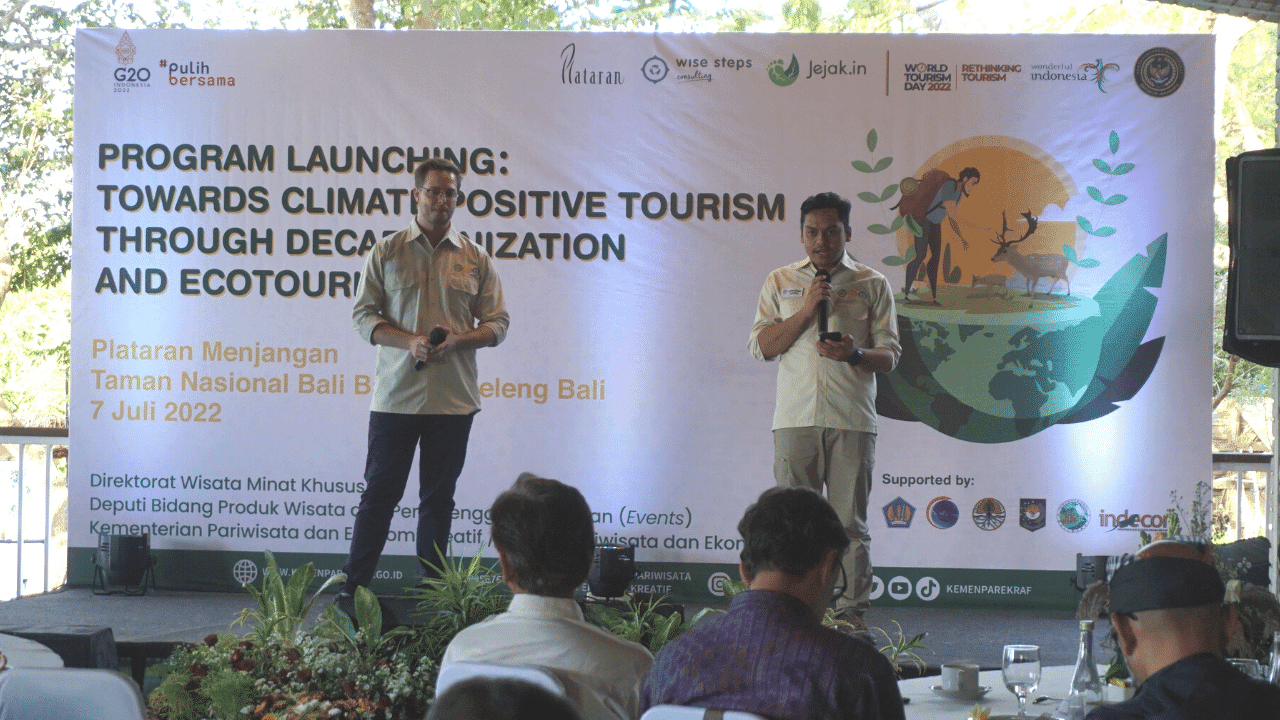 Carbon Offsetting Program bersama Kementerian Pariwisata program_launching_jejak_travel