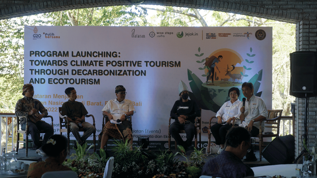 Carbon Offsetting Program bersama Kementerian Pariwisata program_launching_jejak_travel