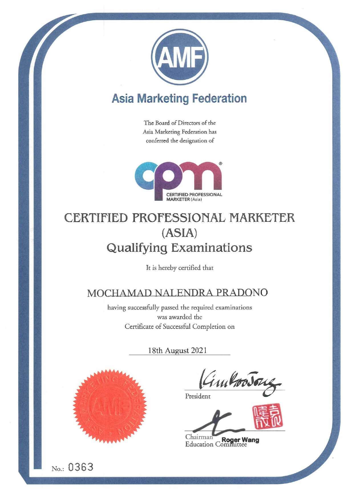 nalendra_certified_professional_marketer